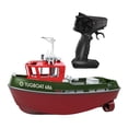 thumbnail image 3 of Yinanstore 1/72 RC Tugboat and Remote Controller with 15 Min Running Time Toy Model Toy Remote Control Boat RC Boat for Lakes Kids, 3 of 8