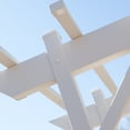 thumbnail image 7 of Dura-Trel Wellington Arbor 72" x 85" Outdoor Garden Arch Lattice Trellis, 7 of 7