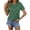 Green, variant on Inleife womens basic tees under $5 Women's Fashion Solid Round Neck Short Sleeves Casual T-Shirt Top