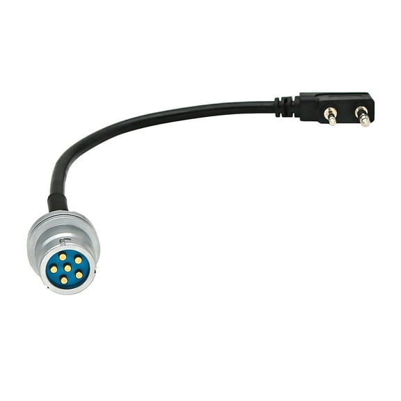 Walkie-Talkie Adapter Cable for AN/PRC 148 152 152A, Easy to Use, 6-pin TAPDRA Accessories Part
