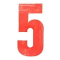 thumbnail image 1 of Rowan 5 Reflective Bin Number, 1 of 3