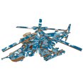 thumbnail image 2 of Flmtop Wooden Aircraft Plane Model DIY Self Assembly Jigsaw Puzzle Kids Educational Toy, 2 of 8