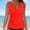 #148-Orange, variant on Wowcloth Womens Bikini Top, V-Neck Solid Color Swimsuit with Padding No Underwire for Swimming and Beach