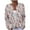 Pink-B, variant on Cardigan Sweaters for Women Oversized Crew Neck Cropped Long Sleeve Button Down Tops Printed Knitted Outerwear (White L)