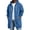 Royal Blue, variant on Zip Up Long Hoodie for Men Casual Long Sleeve Hoodie Long Jacket Fleece Lined Work Daily Athletic Jacket with Pockets Khaki L