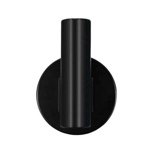 perchero de pared decorativo negro mate