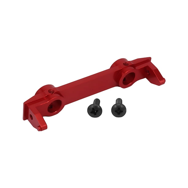 Soporte de parachoques Bewildely Axial 1/10 SCX10 RC Crawler Rojo