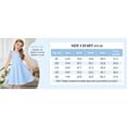 thumbnail image 2 of Arshiner Toddler Dress Girls Summer Ruffle Sleeve Backless Dresses Casual Sundress with Pockets, 2 of 6