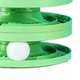 LaMaz Cat Interactive Toy Ball Three Layer Trackball Tower Turntable