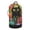 A Black Cat Sit On Flower garden, variant on Large Capacity Drawstring Laundry Backpack Portable Dirty Clothes Hamper Dalmatian Dog in Red Background