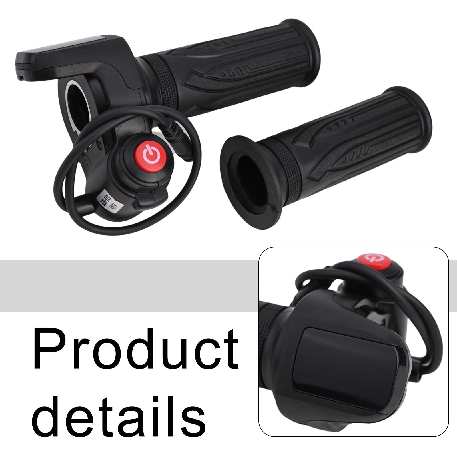 Manopola Acceleratore 48V Per Ebike Con Display LCD Batteria E Blocco Chiave – TDR