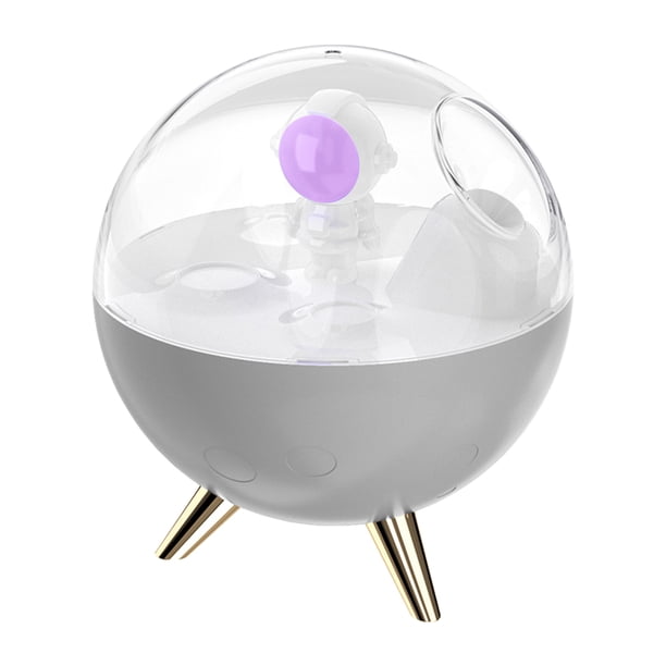 Cool Mist Humidifier 350ML Humidificador de aire para dormitorio Home Office (gris) Tmvgtek Libre de BPA