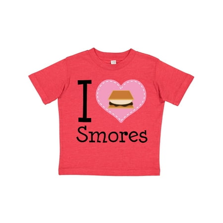 

Inktastic I Love Smores Gift Toddler Toddler Girl T-Shirt