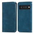 thumbnail image 2 of Nalacover for Google Pixel 6 Wallet Case, Card Slots Holder Magnetic Closure Flip Folio Cover with Kickstand Bracket Luxury PU Leather Soft TPU Shockproof Case for Google Pixel 6, Blue, 2 of 6