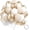 Sand White Gold, variant on 60pcs Pastel Balloons 12inch, Pastel Color Balloons with Light Pink Green Yellow Blue Purple Balloon for Easter Rainbow Baby Shower Birthday Party Decorations