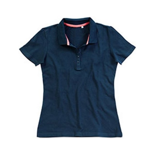 Stedman Stars - Polo de algodón modelo Hanna para mujer (Azul Marina)