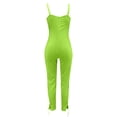 thumbnail image 5 of Cathalem Combinaisons d'Entraînement pour Femmes Bodycon Longueur Complète Combinaison Décontractée, Vert S, 5 of 5