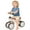 white, variant on SIMATE Baby Balance Bike for 12-36 Months ,Toddler balance bike with 4 Wheels , Indoor & Outdoor Bike Riding Toy, First B-day Gift