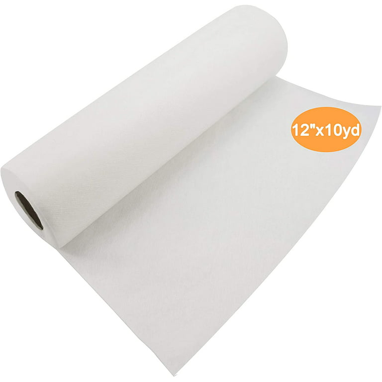 New brothread Light Weight Wash Away-Water Soluble Machine Embroidery  Stabilizer Backing 12x10yd roll 