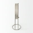 thumbnail image 2 of Mercana Aurus Matte Gray Metal Table Clock, 2 of 8