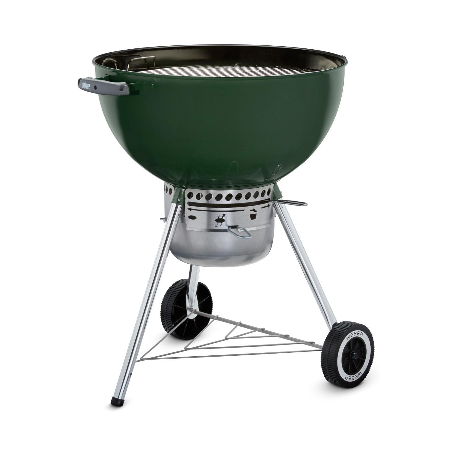 Weber Original Kettle Premium 22-Inch Charcoal Grill - Green - 14407001 - image 4 of 6