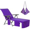 thumbnail image 1 of Lounge Chair Cover Microfiber Beach Towel Pool Lounge Chair Cover, 1 of 3