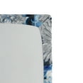 thumbnail image 3 of Ambesonne Floral Design Fitted Sheet, Winter Colors Gerbera, King Size, Pale Grey Cobalt Blue, 3 of 5