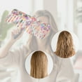 thumbnail image 6 of Unique Bargains 1 Pc Sixteen-tooth Rectangular Hair Comb Colorful Acetate Sheet, 6 of 6