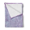 thumbnail image 2 of Poppy Flower Soft Flannel Fleece Throw Blanket, Poppy Artwork with Poetry Pattern Romance Theme Floral Vintage Style Graphic, Cozy Plush for Indoor and Outdoor Use, 60" x 80", Lilac, by Ambesonne, 2 of 5