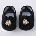 thumbnail image 4 of Coduop Baby Girl Princess Mary Jane Shoes Wedding Dress Flat Shoes with Free Headband, 4 of 5