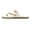 WHITE, variant on Dream Pairs Sandals Women Flip Flops Square Open Toe Thong Sandals Summer Casual Lightweight Comfortable Flat Slippers Indoor Outdoor Beach Walking Shopping Vacation Shoes SDFF2226W BLACK Size 9
