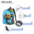 thumbnail image 4 of Yiaed Elephant Trunk Couple Flowers Print Backpack, Premium Laptop Backpack, Travel Backpack for Women, Lightweight Backpacks, Comfortable Back Pack-Small, 4 of 5