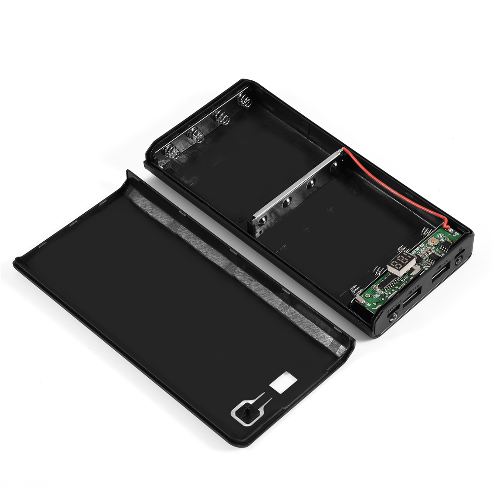 OTVIAP 20000mAh 8 x 18650 Batteries Power Bank Kit Case Shell Dual USB