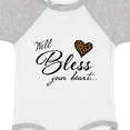 thumbnail image 4 of Inktastic Well Bless Your Heart with Leopard Print Boys or Girls Baby Bodysuit, 4 of 5