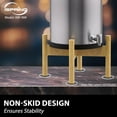 thumbnail image 4 of iSpring Wooden Stand for DGF2 Gravity-Fed Stainless Steel Countertop Water Filter System, Natural Wood, 4 of 5