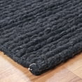 thumbnail image 4 of Superior Aero Hand-Braided Wool Indoor Area Rug, 8' x 10', Black, 4 of 9
