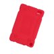 thumbnail image 3 of Funda rígida híbrida de silicona a prueba de golpes con soporte para libros electrónicos y tabletas, color rojo, 3 of 5