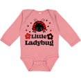 thumbnail image 3 of Inktastic Little Ladybug with Flowers Boys or Girls Long Sleeve Baby Bodysuit, 3 of 5