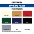 thumbnail image 6 of 4 Pack, Battleship Gray, Rust-Oleum Marine Gloss Topside Paint- 207005, Quart, 6 of 7