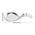 thumbnail image 5 of Shoreew Stainless Steel Spoon Rest for Stove Top Countertop Spoon Holder Kitchen Utensil Organizer for Ladles Tongs Spatula, 5 of 7