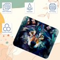 thumbnail image 3 of Wolf Square 8.3x9.8 Inch Non-Slip Rubber Bottom Printed Desk Mat Gaming Mousepad Mouse Mat for Office and Gaming, 3 of 6