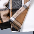 thumbnail image 7 of UYYX Baby Outfits Young Boys Layered Plaid Hood Jacket Loose Fit Jogger Pants Suit Comfort Spring Boys Clothing（Brown,9-10 Years）, 7 of 7