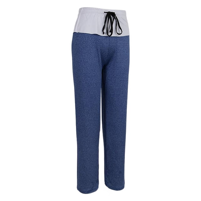 Señora Mujer Palazzo Pierna ancha Cintura alta Pantalones casuales sueltos Leggings de yoga Sunnimix Pantalones anchos de la pierna de la yoga