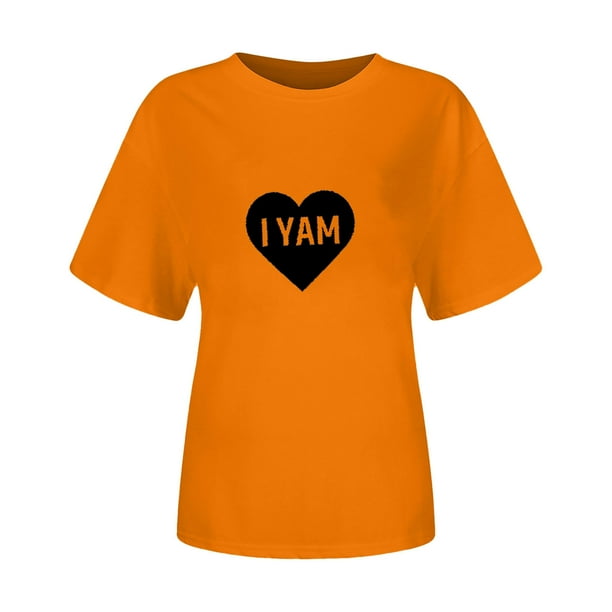 Camisetas sueltas con estampado interesante para hombres y mujeres Fridja bn2617