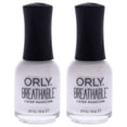 thumbnail image 1 of Tratamiento transpirable Plus Color - 20908 Barely There de Orly para mujeres - Esmalte de uñas de 0,6 oz - Paquete de 2, 1 of 2