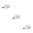thumbnail image 2 of relayinert Sun for Protection Hat For Men Comfortable And Adjustable Fit Baseball Cap Caps For Men Sunhat white 3Set, 2 of 6