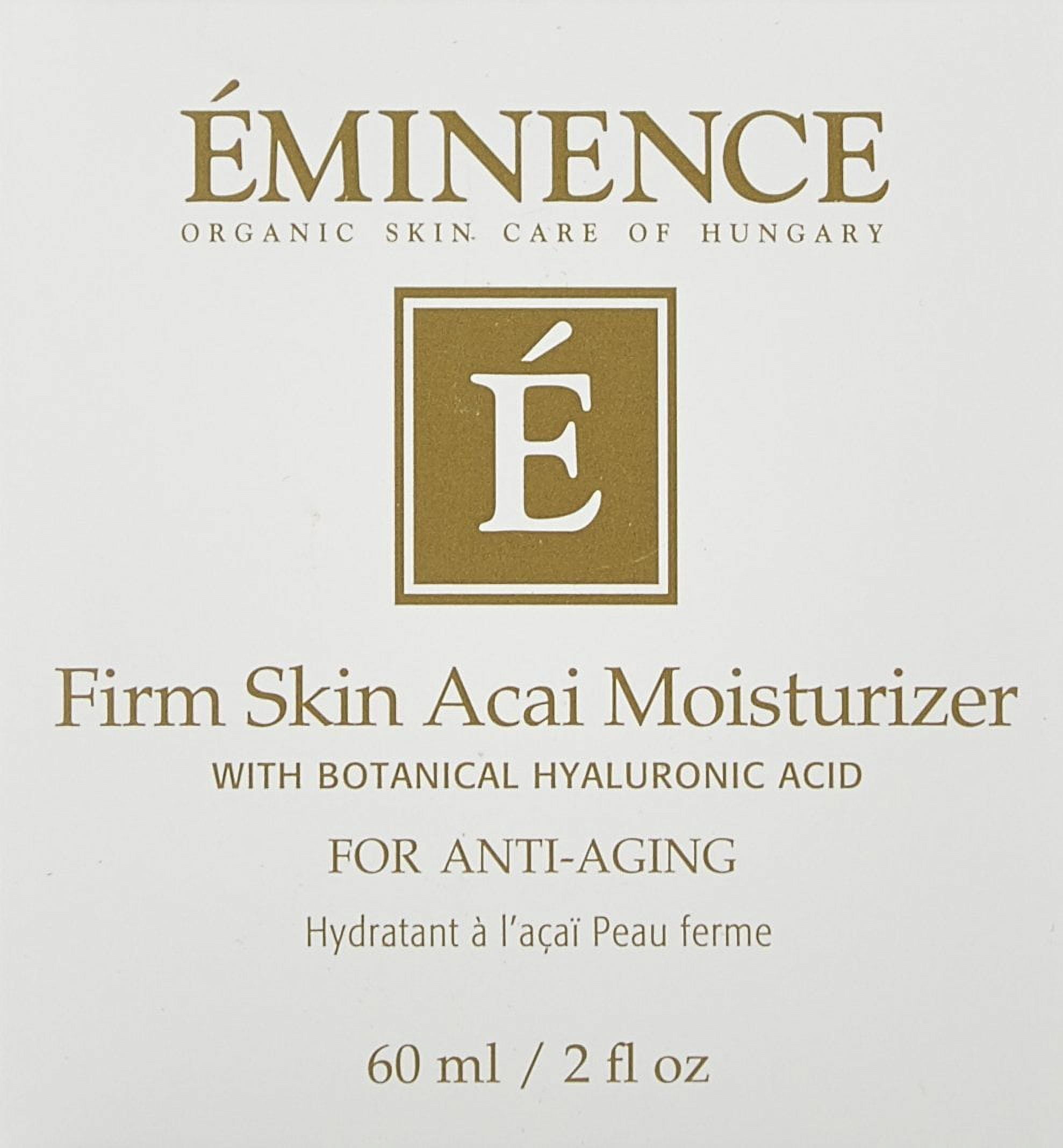 Eminence Organic Skin Care Firm Skin Acai Moisturizer Cream, 2 fl oz
