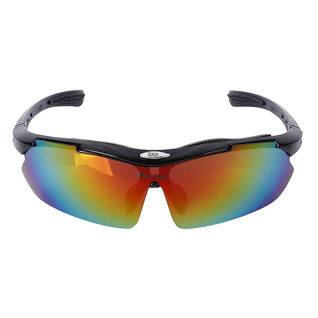 Anteojos de Sol Multicolor de Bicicleta Polarizadas Lentes Hombre Mujer Anti- 400 Accesorios de Actividad Exterior Viaje Senderismo Negro Macarena Gafas de ciclismo