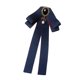 thumbnail image 2 of Broche de pajarita Yinane azul con rojo, 2 of 8