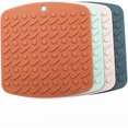 thumbnail image 4 of 2pcs Silicone Coasters Placemat Silicone Pot Holders Hollow Out Coasters Table Insulation Pads Tableware Insulation Mat Hot Pot Potholder Pot Rack Table Placemat Plate Mat Bowl Pad, 4 of 5